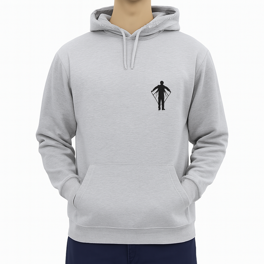 New Winter Collection Full Grey Hoodie FLY MAN Printed For Men And Boys