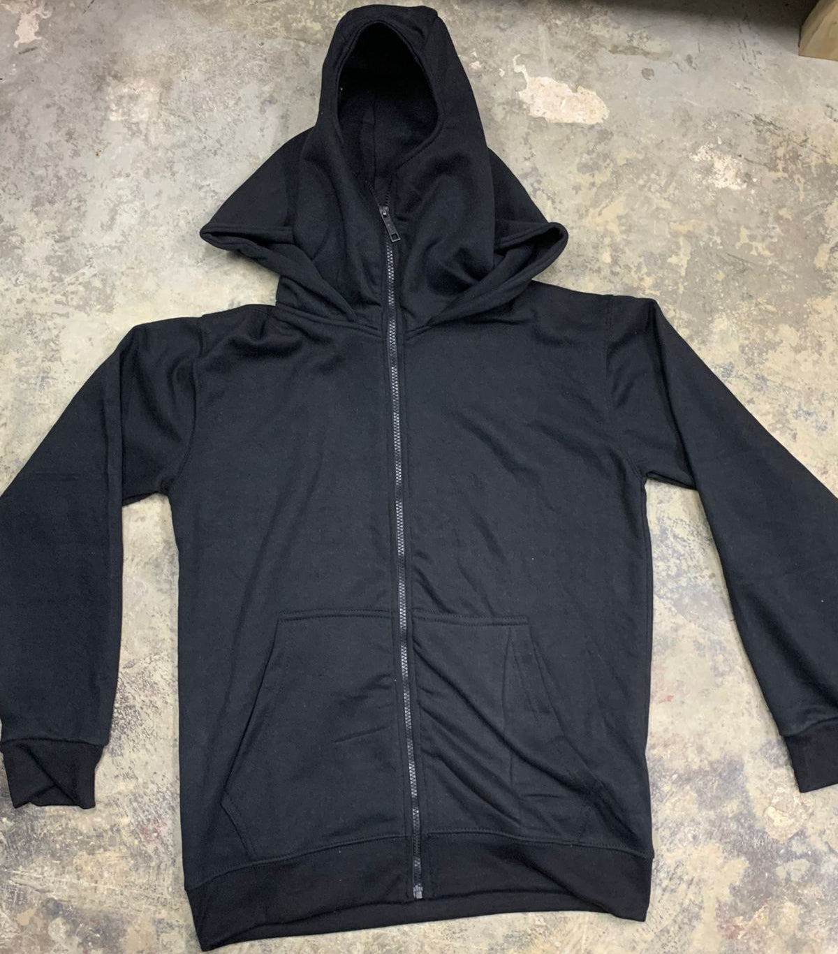 Balaclava Winter Zipper Hoodie Providing Warm Protection With Comfortable Fit Everyday Winter Wear - Large