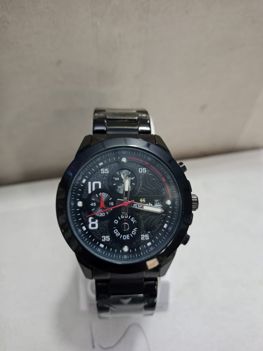 Apex Onyx Sport Chronograph - Matte Black Edition