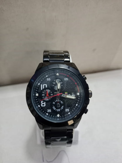 Apex Onyx Sport Chronograph - Matte Black Edition