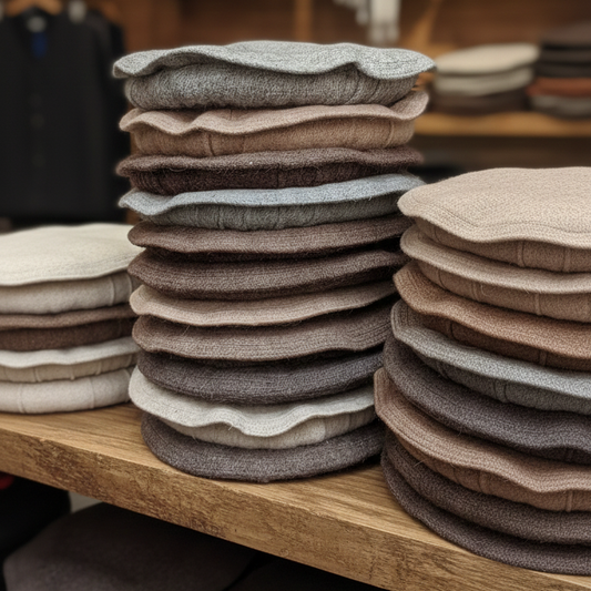 Plain Peshawari Cap Traditional Design Durable Quality Comfortable Fit Stylish Look Perfect Choice For Cultural Events (Random Color)