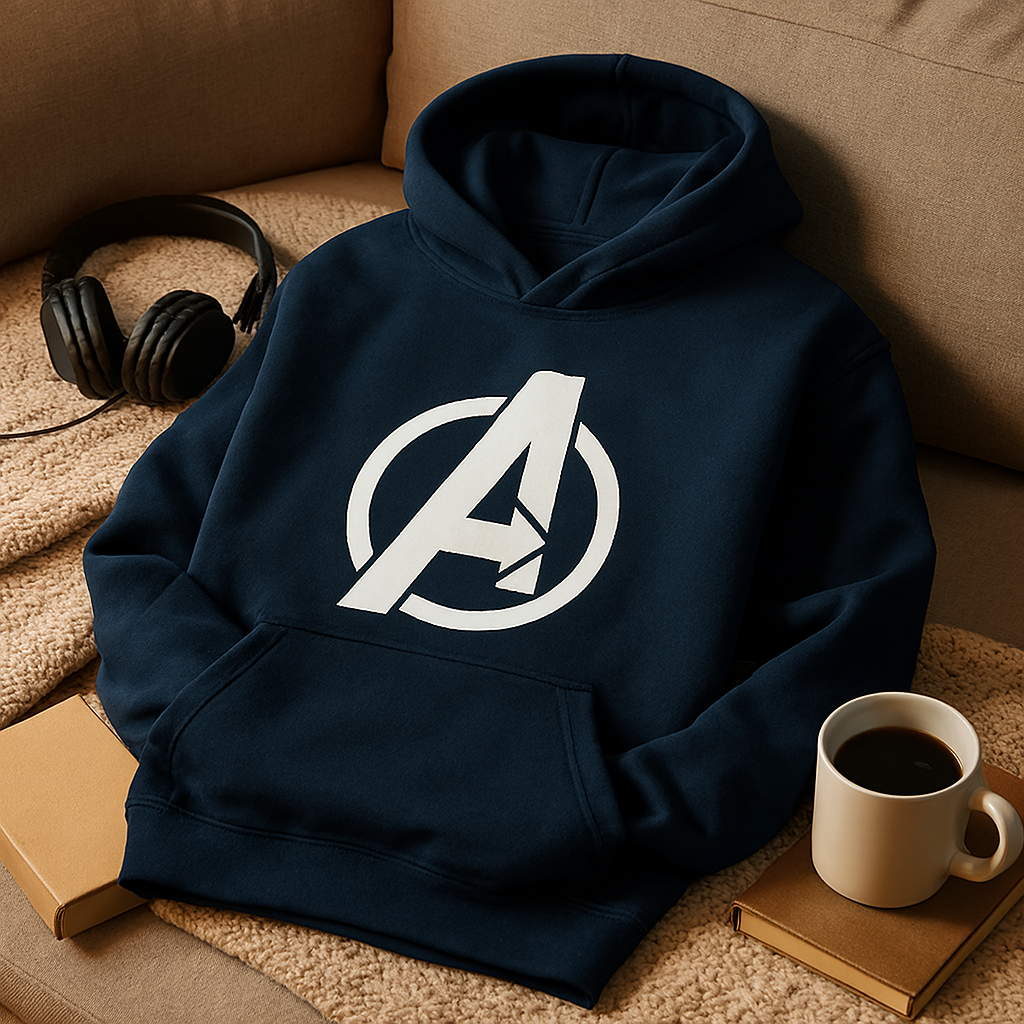 Printed Premium Hoodies for Men & Boys – Stylish Casual Wear, Comfortable Fabric, Available in M, L, XL