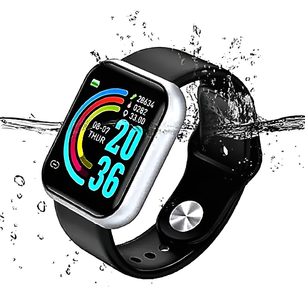 LH 726 - Smart Bluetooth Touch Screen watch for men & Women - Metal Body (Random color)