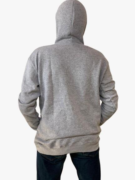 New winter Collection Full Grey Hoodie (Large)