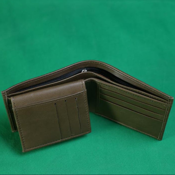 Leather Bifold Wallet With Extra Card Holder Insert For Convenient Storage And Classic Style - Brown